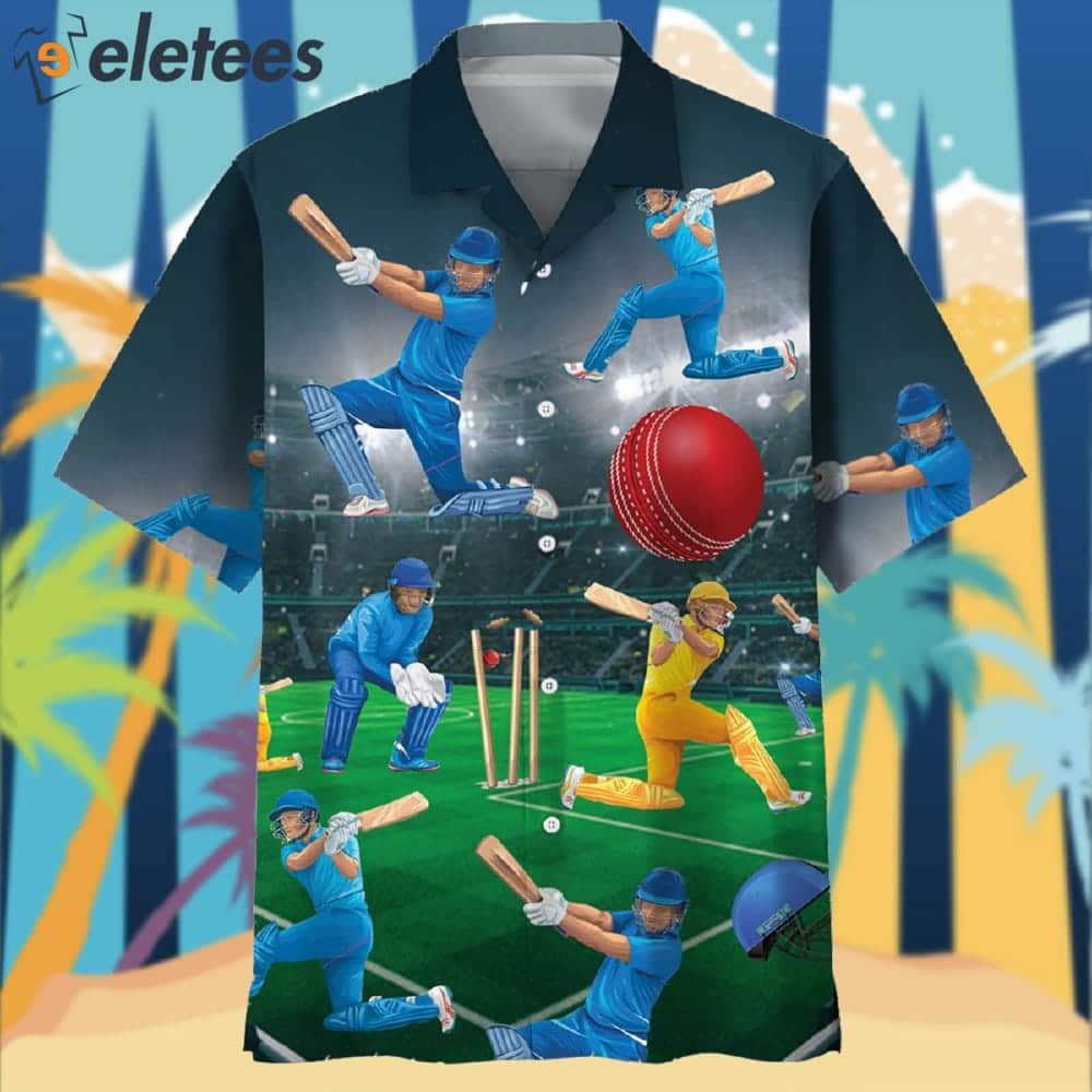 Cricket Players Hawaiian Shirt