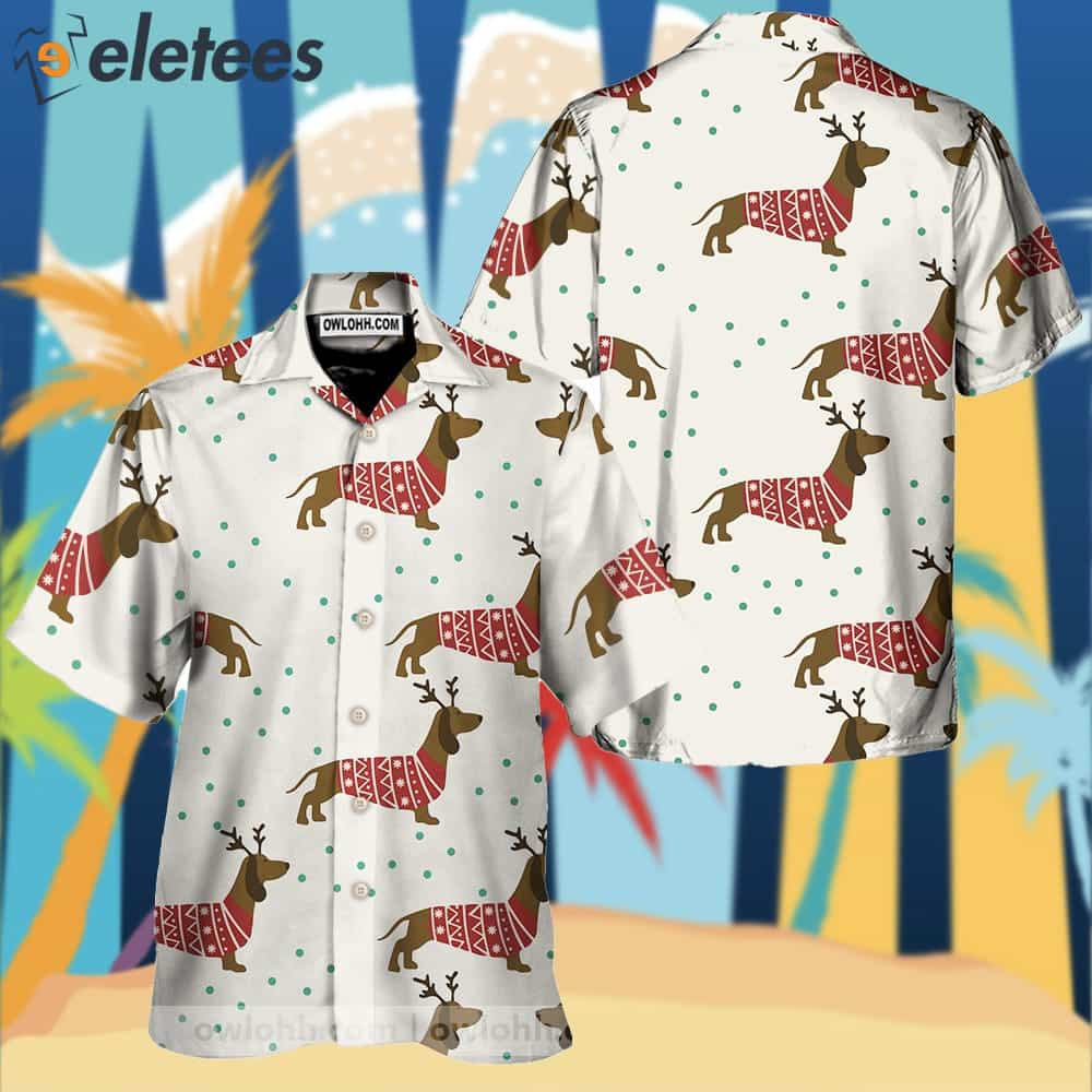 Dachshund Cute Hawaiian Shirt