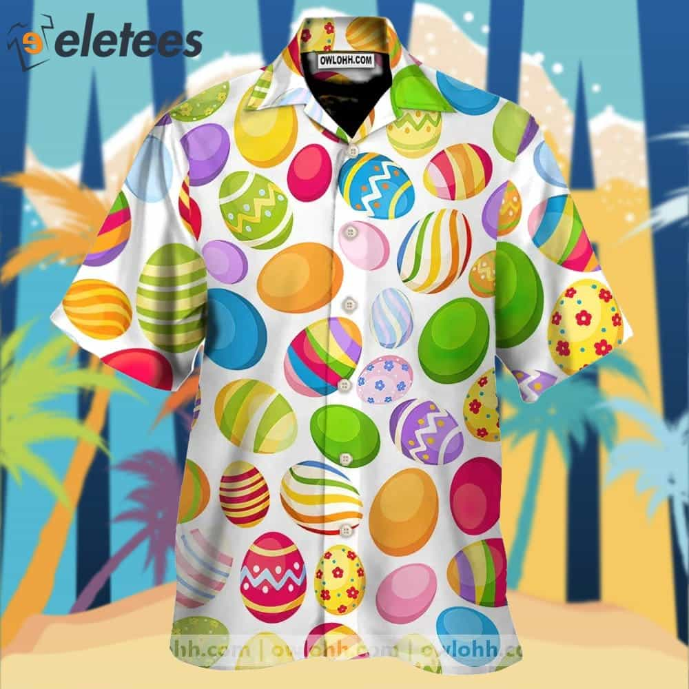 Easter Day Bunny Egg So Cute Hawaiian Aloha Shirt