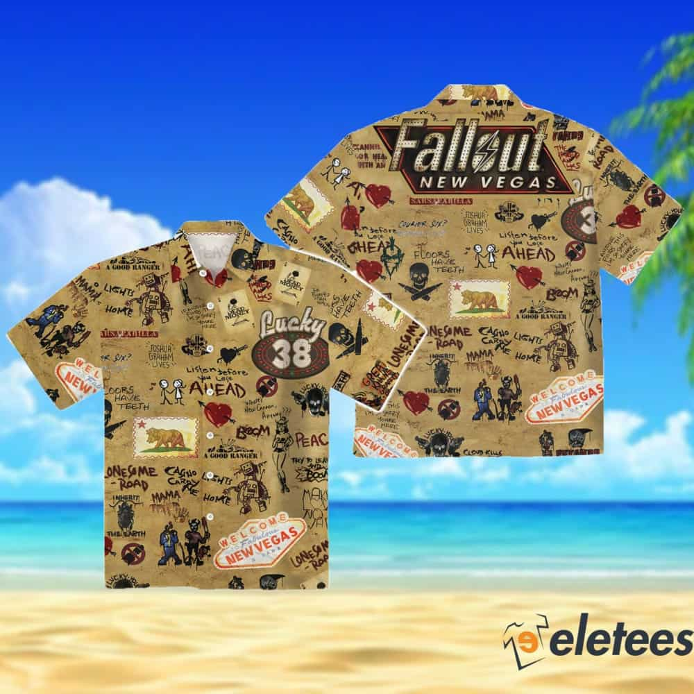 Fallout New Vegas Hawaiian Shirt