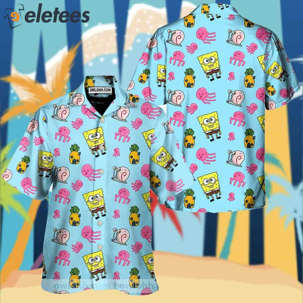 Funny Spongebob Squarepants Comedy Television Hawaiian Shirt