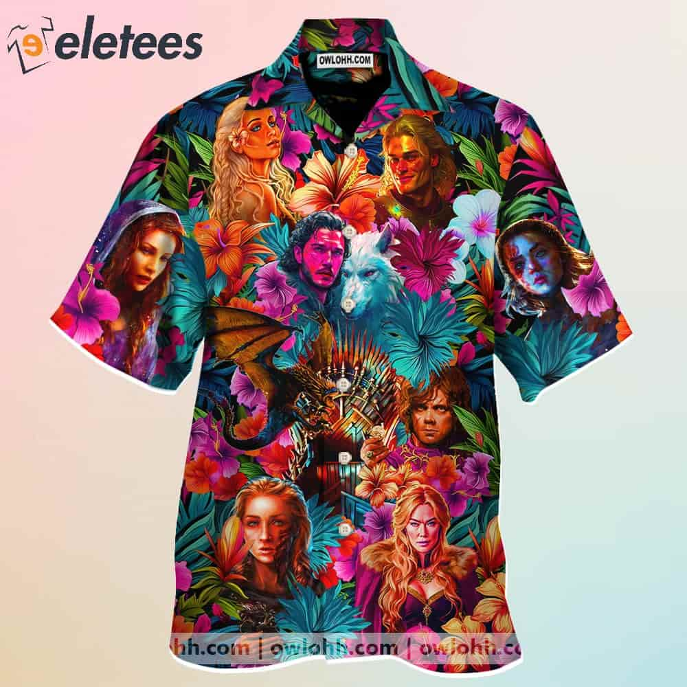 Game Of Thrones Synthwave Tropical Summer Special Hawaiian Shirt