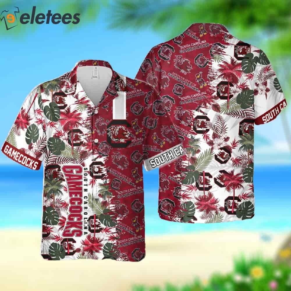 Gamecocks Tropical Love Ocean Hawaiian Shirt