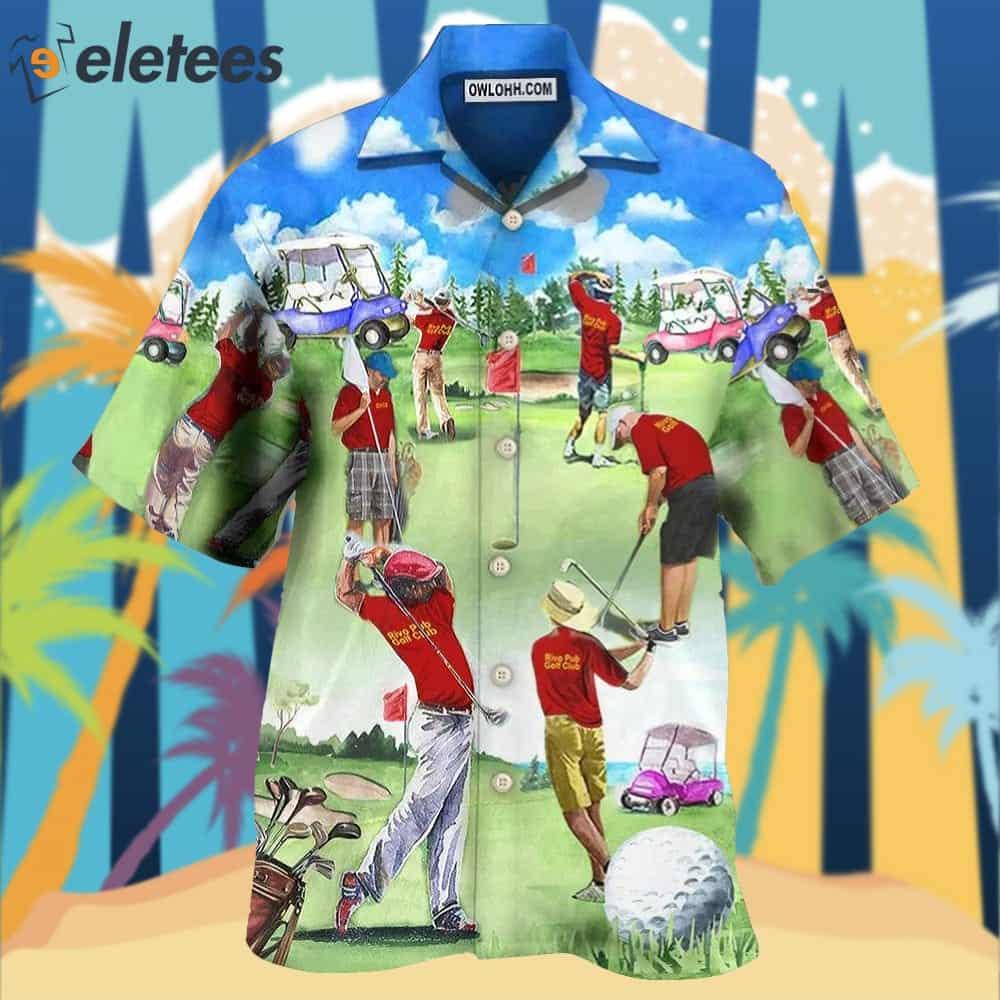 Golf People Are Playing Golf Hawaiian Shirt