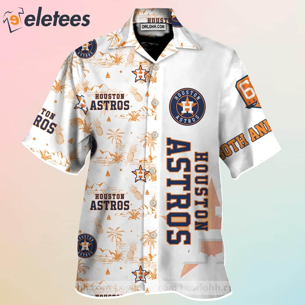 Houston Astros 60th Year Unisex Hawaiian Shirt