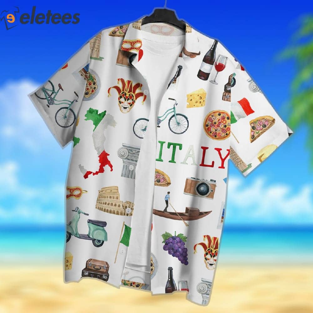 Italy Roma Travel Hawaiian Shirt