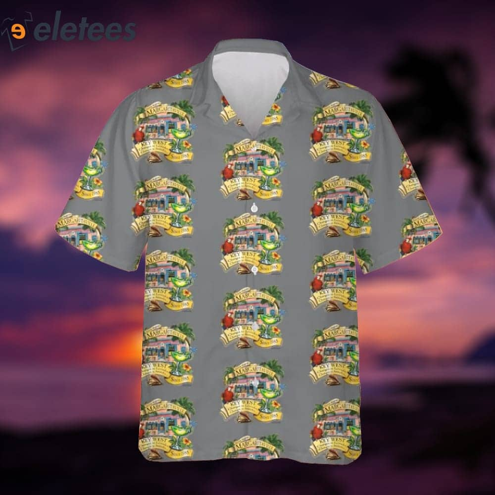 Jimmy Buffett Margaritaville Key West Hawaiian Shirt