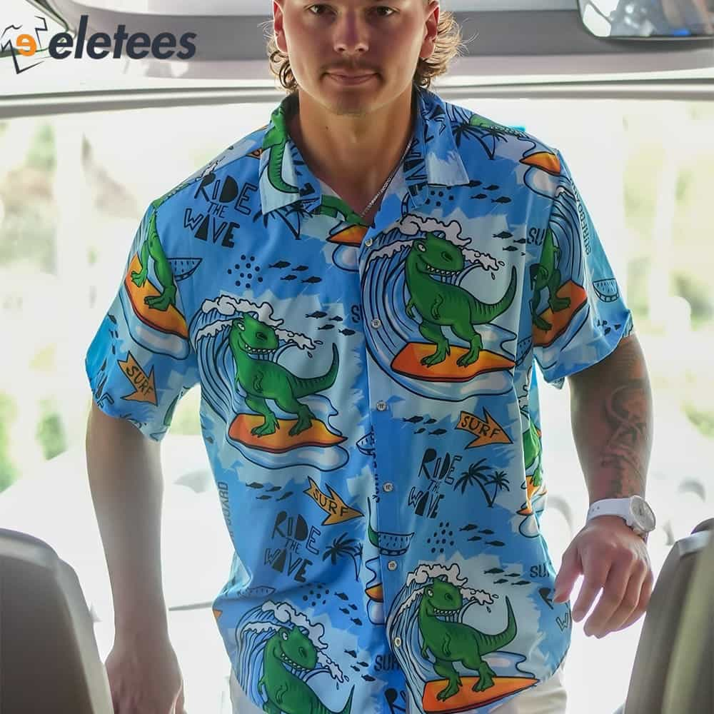 Jordan Beck Dinosaur Hawaiian Shirt