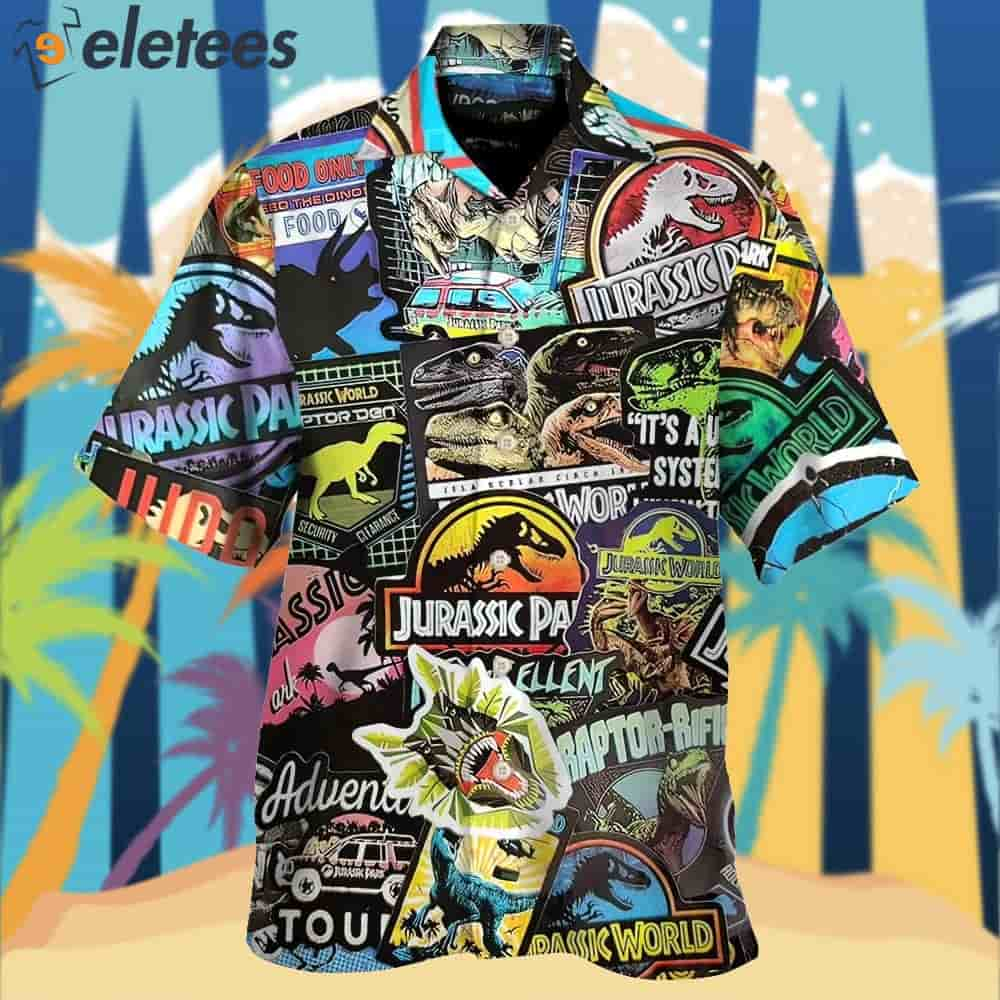 Jurassic Park World Hawaiian Shirt