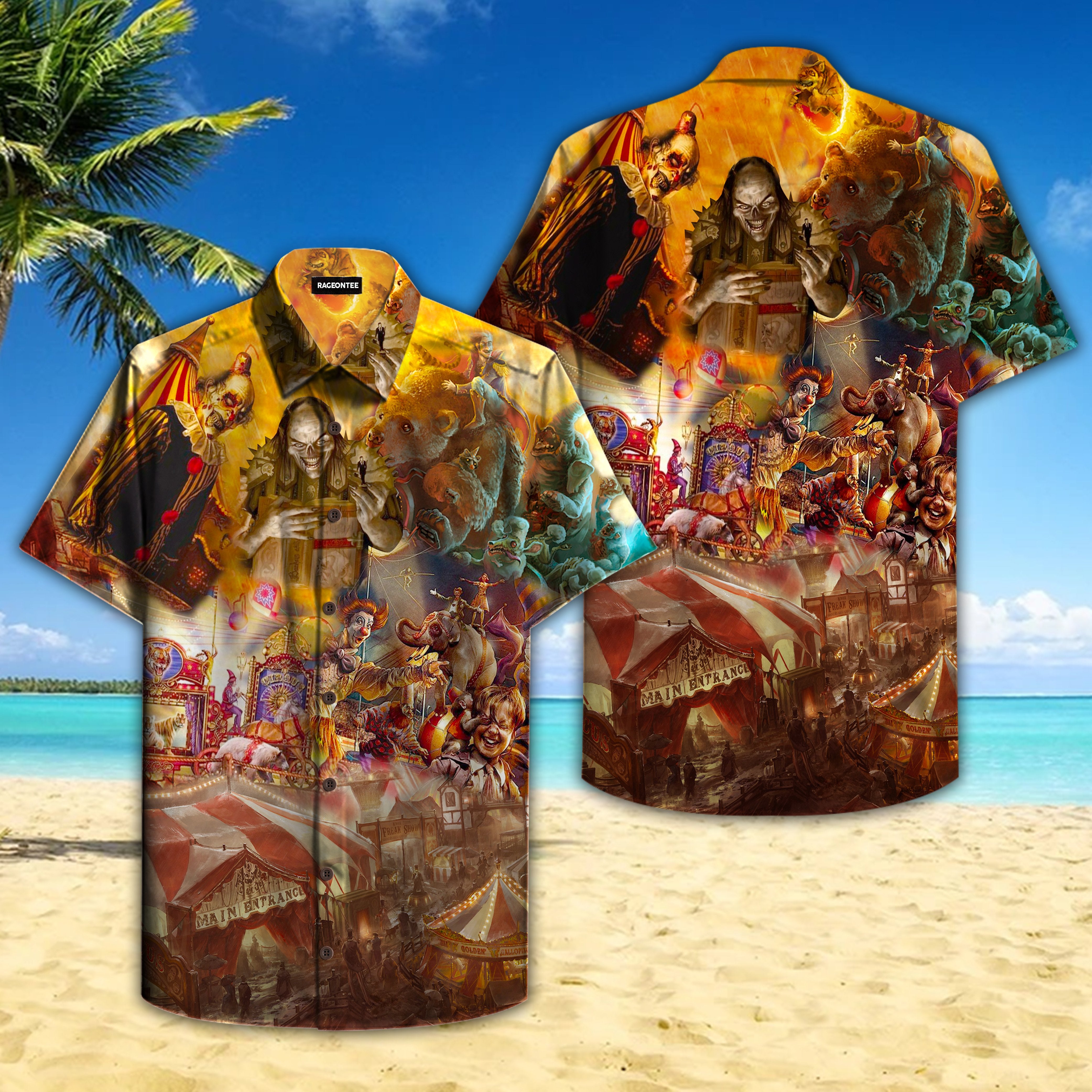 After Midnight Circus Horror Life Hawaiian Shirt Hw4665