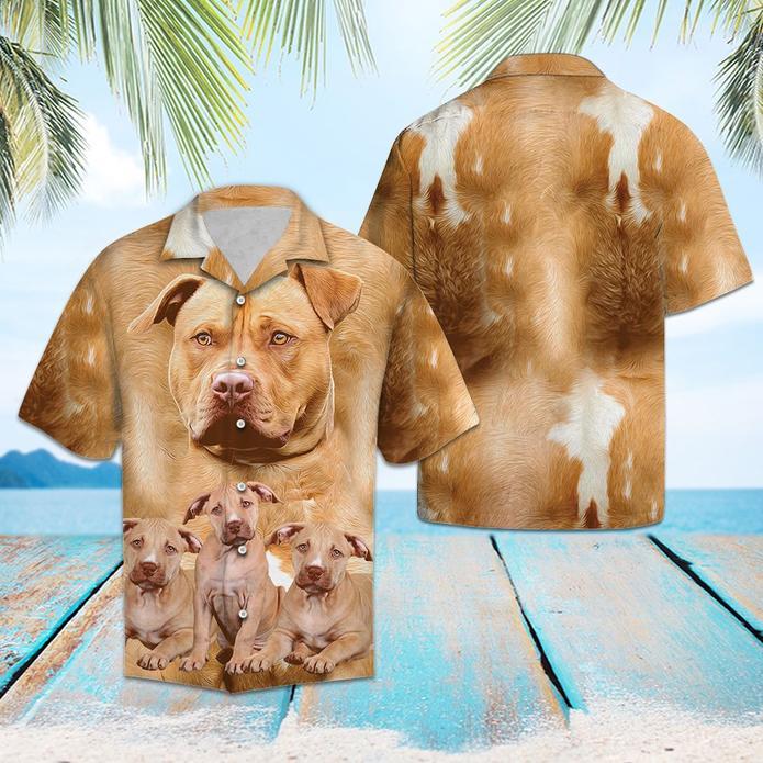 Awesome American Pit Bull Terrier Hawaiian Shirt Hw5878