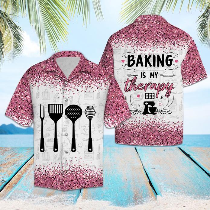 Baking Is My Therapy Hawaiian Shirt Hw5751