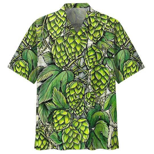 Beer Green Garden Galaxy Hawaiian Shirt Hw4268