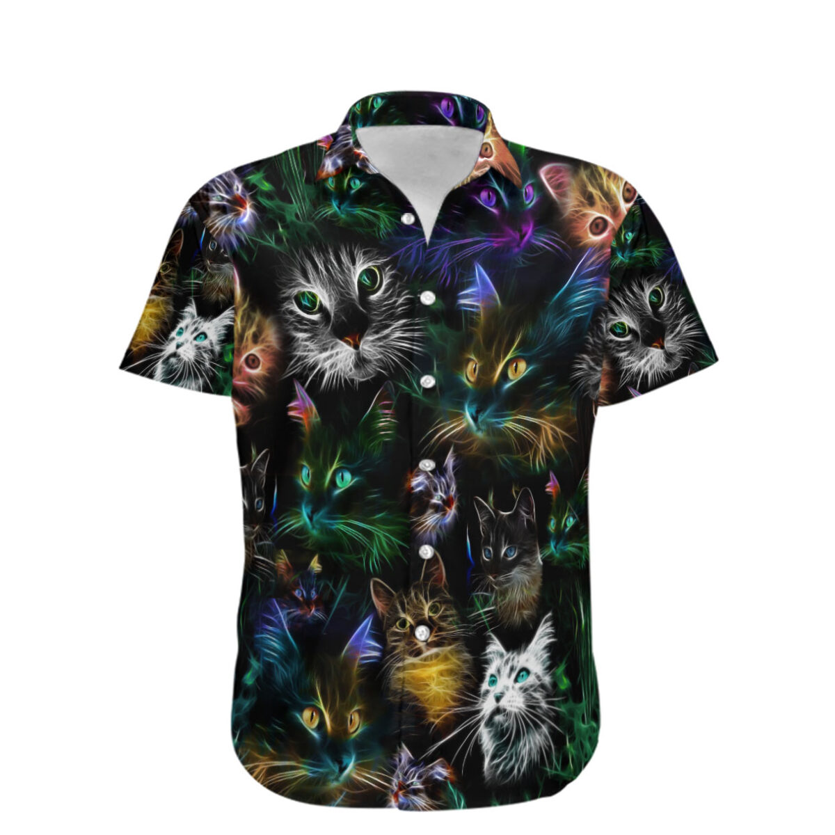 Cat Hair Don’T Care Hawaiian Shirt Hw5210