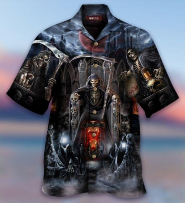 Death Will Have His Day Hawaiian Shirt Hw5968