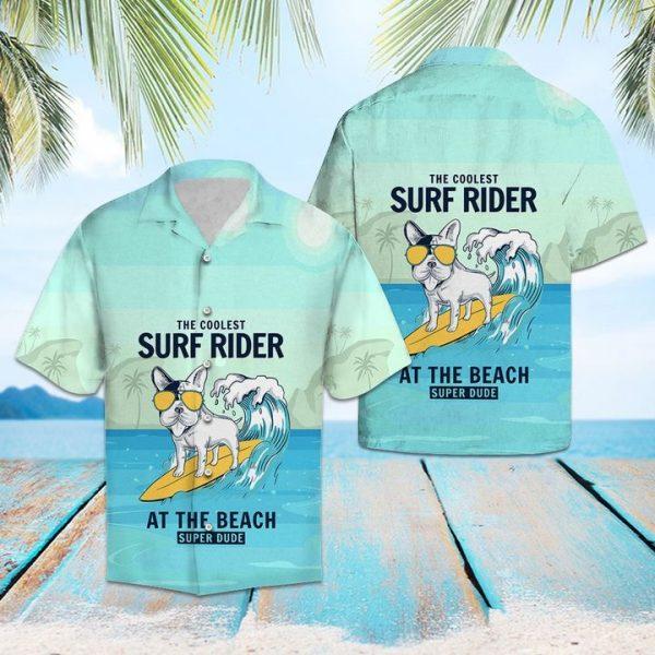 Dog Coolest Surf Rider Hawaiian Shirt Hw6362