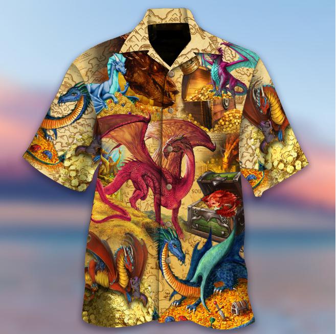 Every Treasure Is Guarded By Dragons Hawaiian Shirt Hw3937