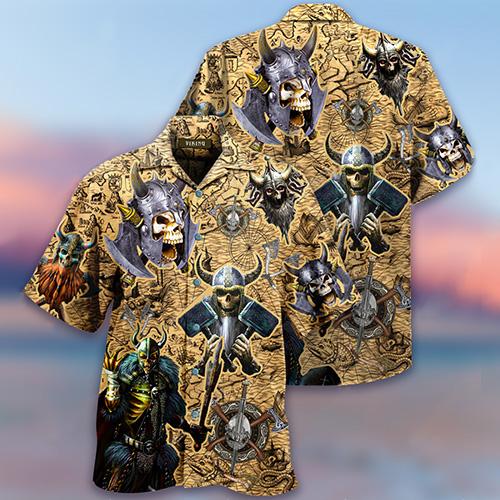 Fight Like A Viking Hawaiian Shirt Hw6223