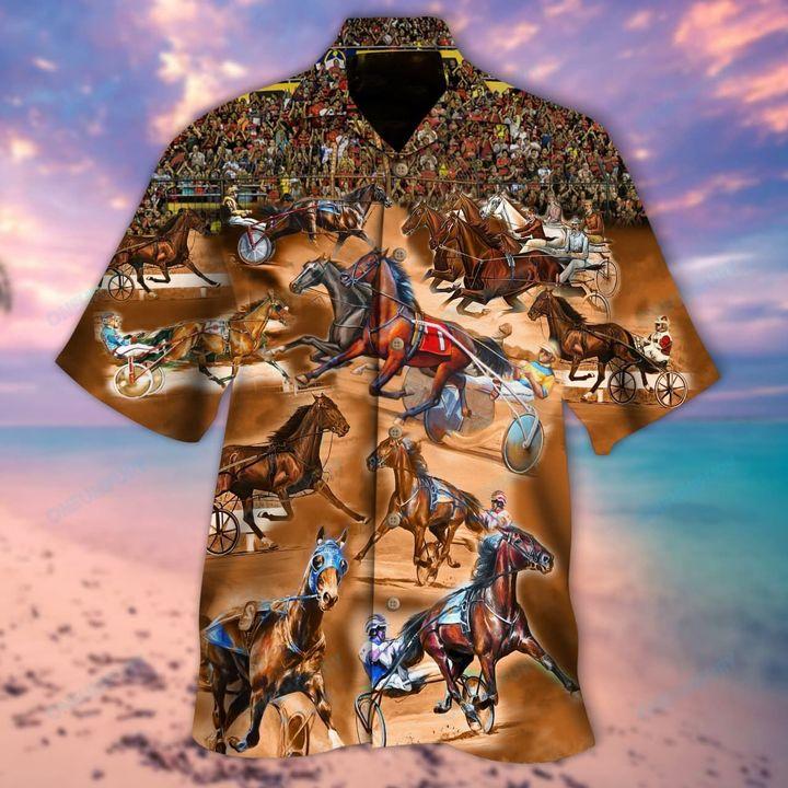 Harness Racing Life Is Better At The Races Hawaiian Shirt Hw6187