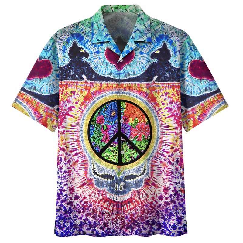 Hippie Beach Hawaiian Shirt Hw4618