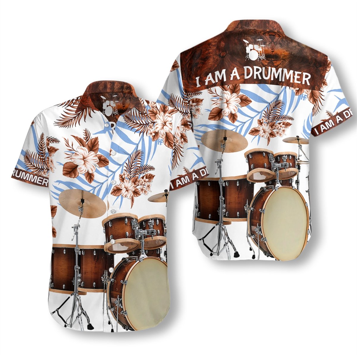 I Am A Drummer Hawaiian Shirt Hw5311