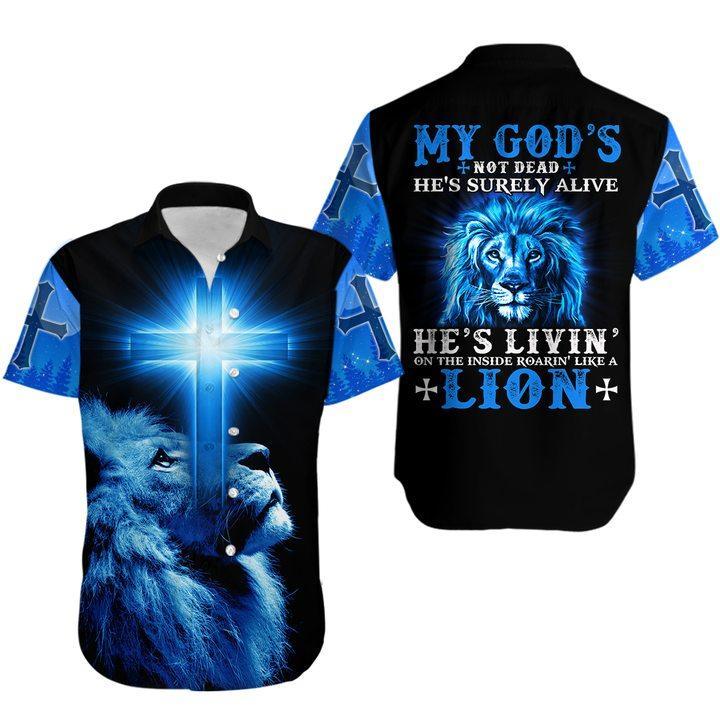 My God'S Not Dead Hawaiian Shirt Hw3929