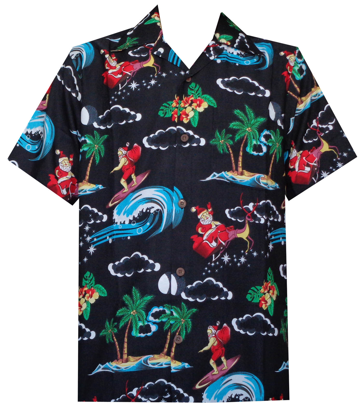 Santa On The Beach Hawaiian Shirt Hw5083