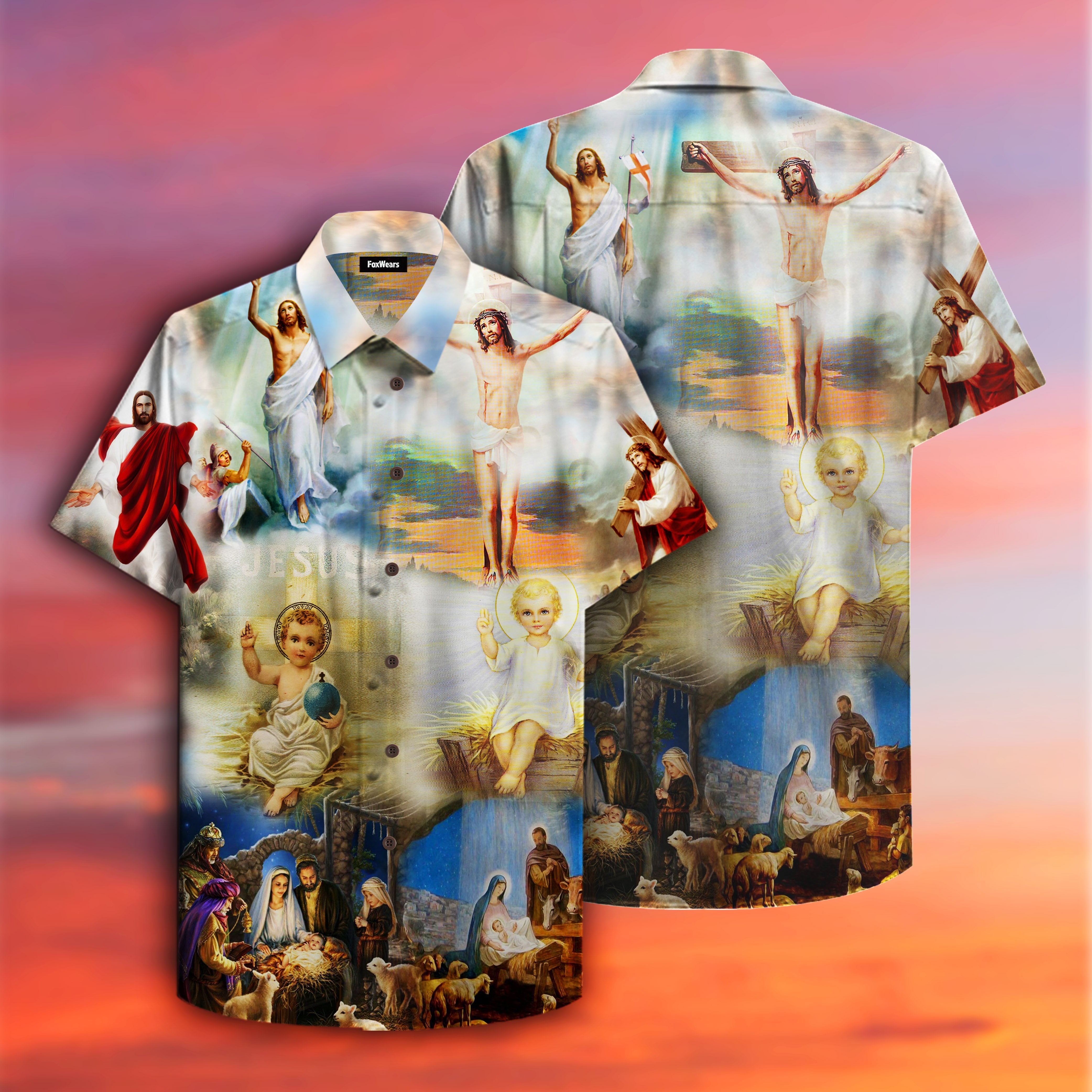 The Born Of Jesus Hawaiian Shirt Hw4210