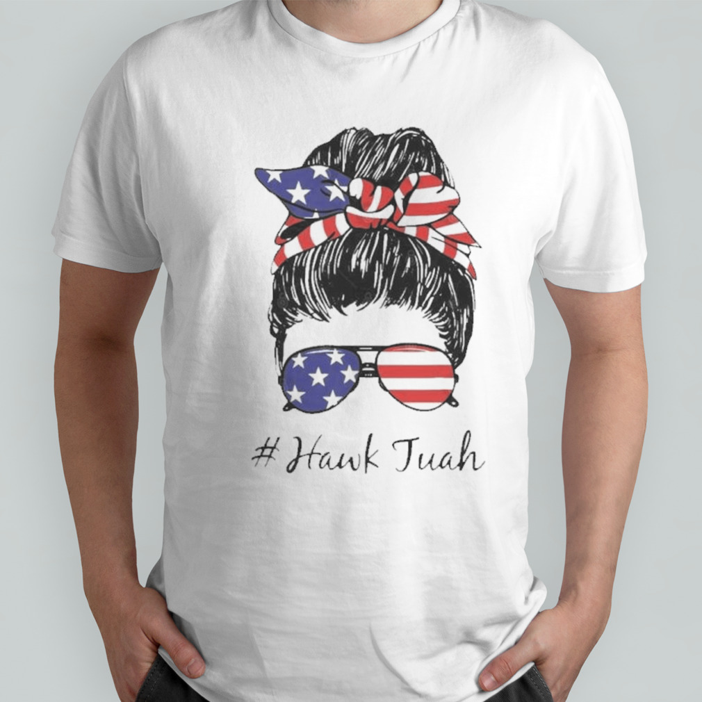 Hawk Tuah Messy Bun Meme shirt