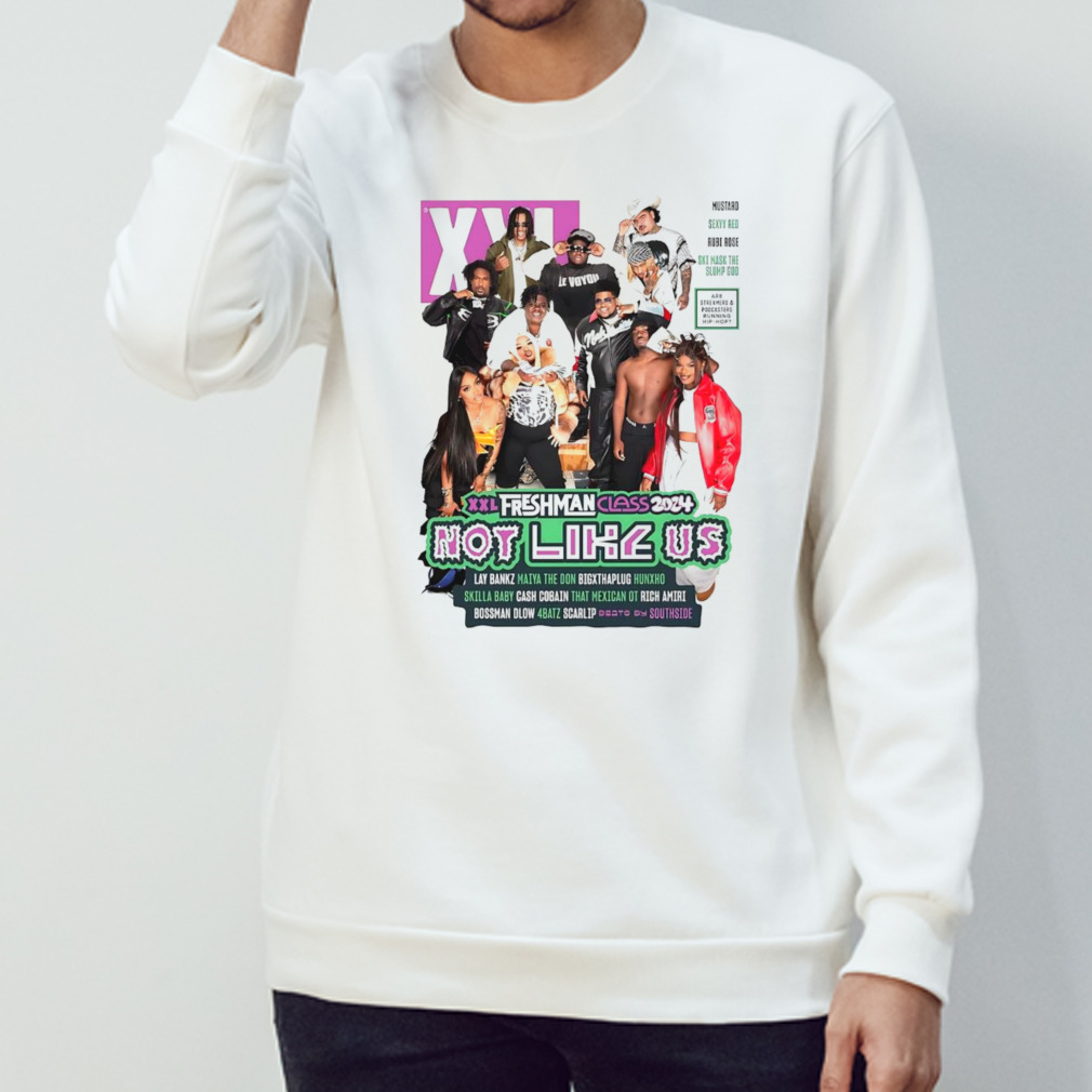 XXL Freshman class 2024 not like US shirt