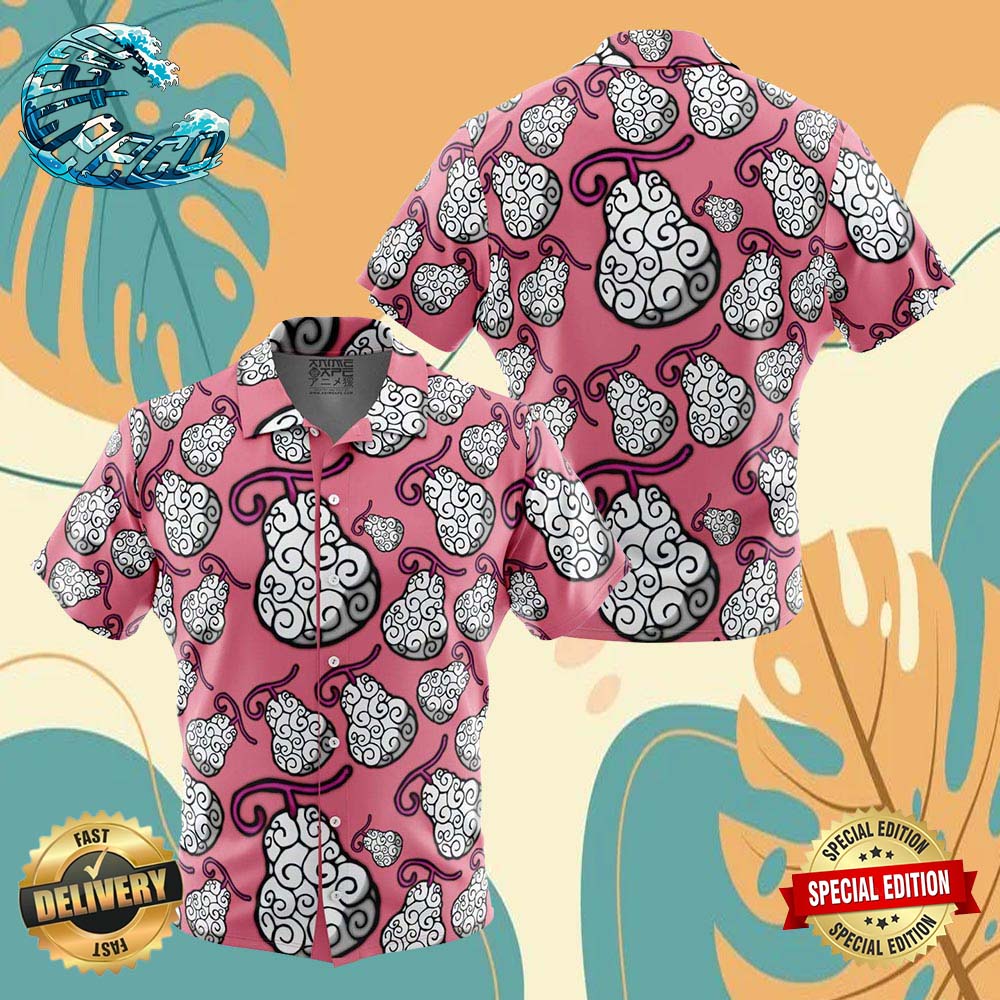 Ito Ito no Mi One Piece Button Up Anime Ape Hawaiian Shirt