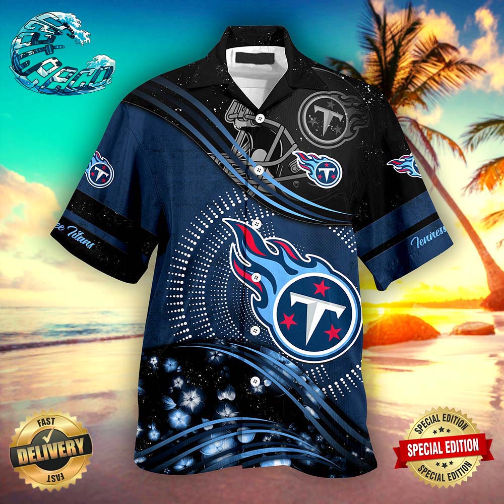 Tennessee Titans NFL Hawaiian Shirt Beach Shorts