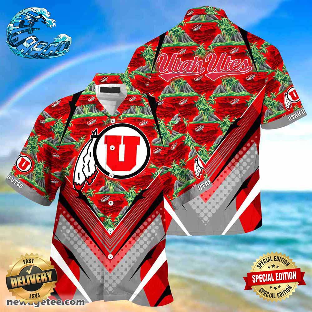 Utah Utes Summer Beach Hawaiian Shirt For Sports Fans This Season