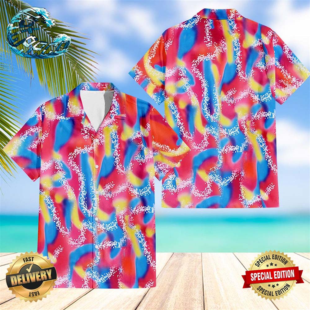 Barbie Ken Ryan Gosling Rainbow Hawaiian Shirt