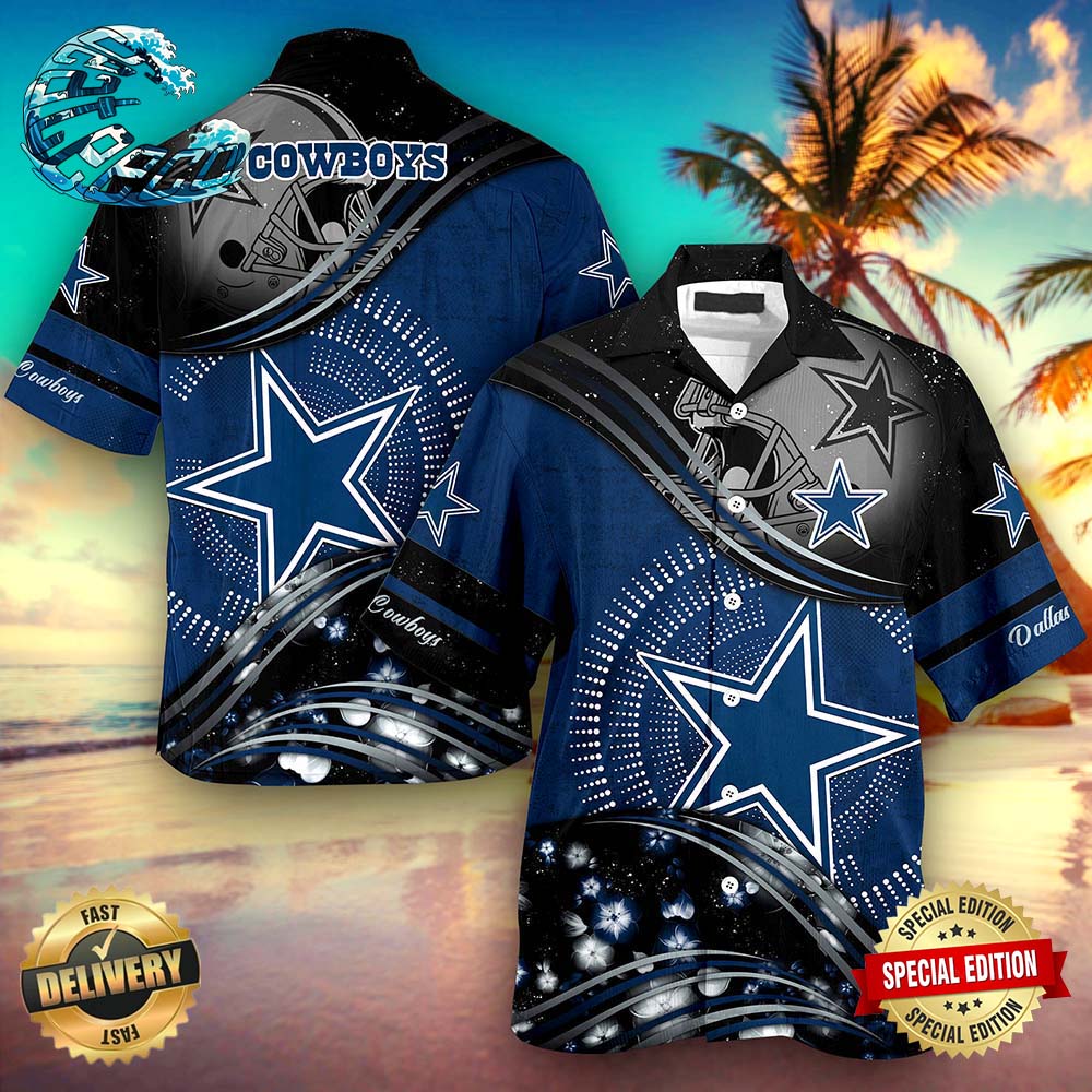 Dallas Cowboys NFL Hawaiian Shirt Beach Shorts