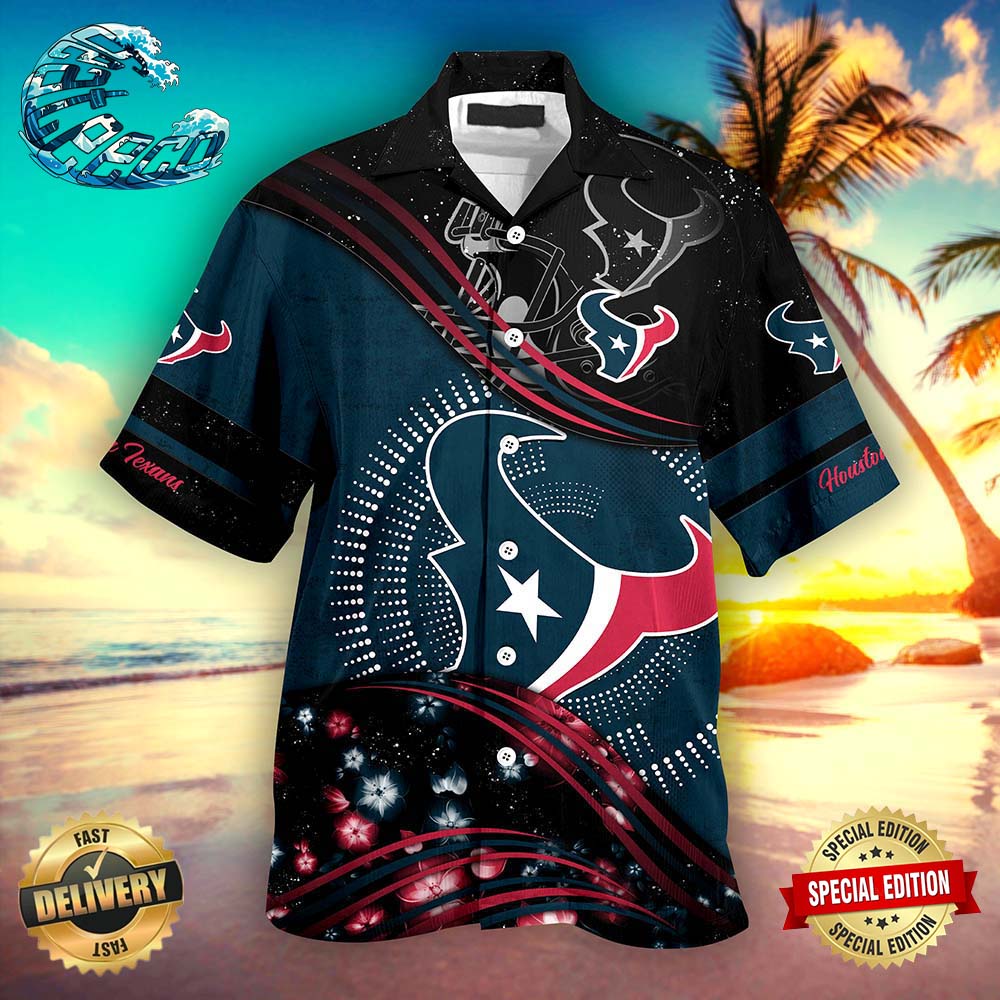 Houston Texans NFL Hawaiian Shirt, beach shorts