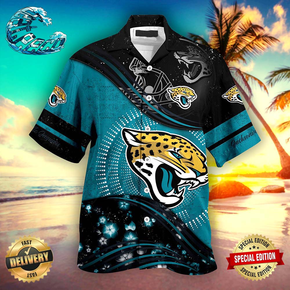 Jacksonville Jaguars NFL Hawaiian Shirt, beach shorts