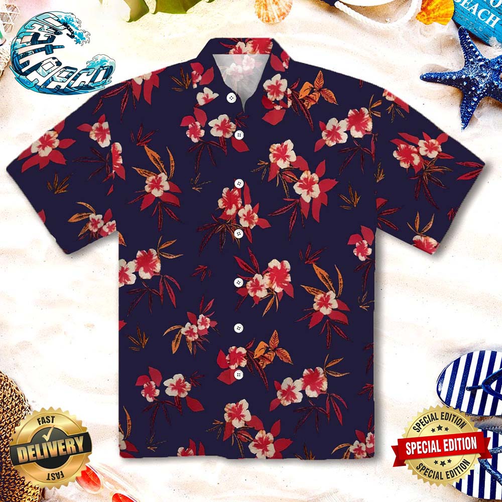 Luke Bryan Hibicus Hawaiian Shirt American Idol