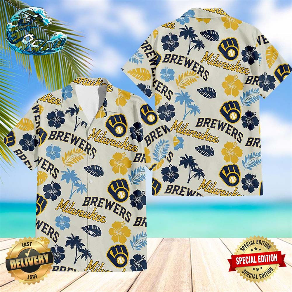 Milwaukee Brewers Hawaiian Shirt Giveaway 2023 Beach Shorts