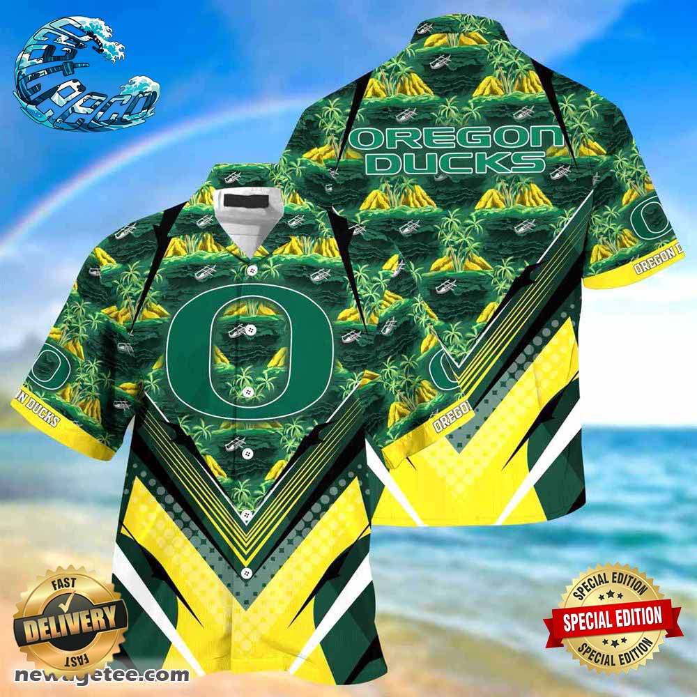 Oregon Ducks Summer Beach Hawaiian Shirt For Sports Fans This Season