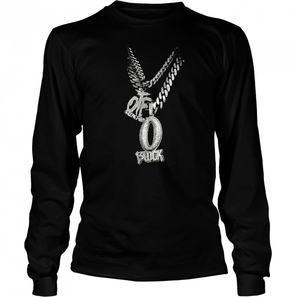 King Von o block chain shirt Long Sleeved