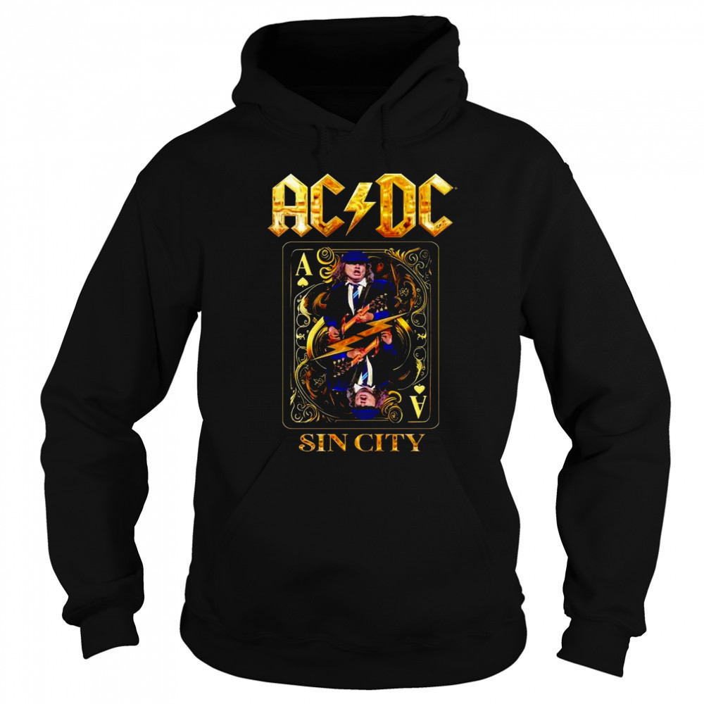 AC DC Las Vegas PWR UP Sin City Tour 2025 Shirt Hoodie