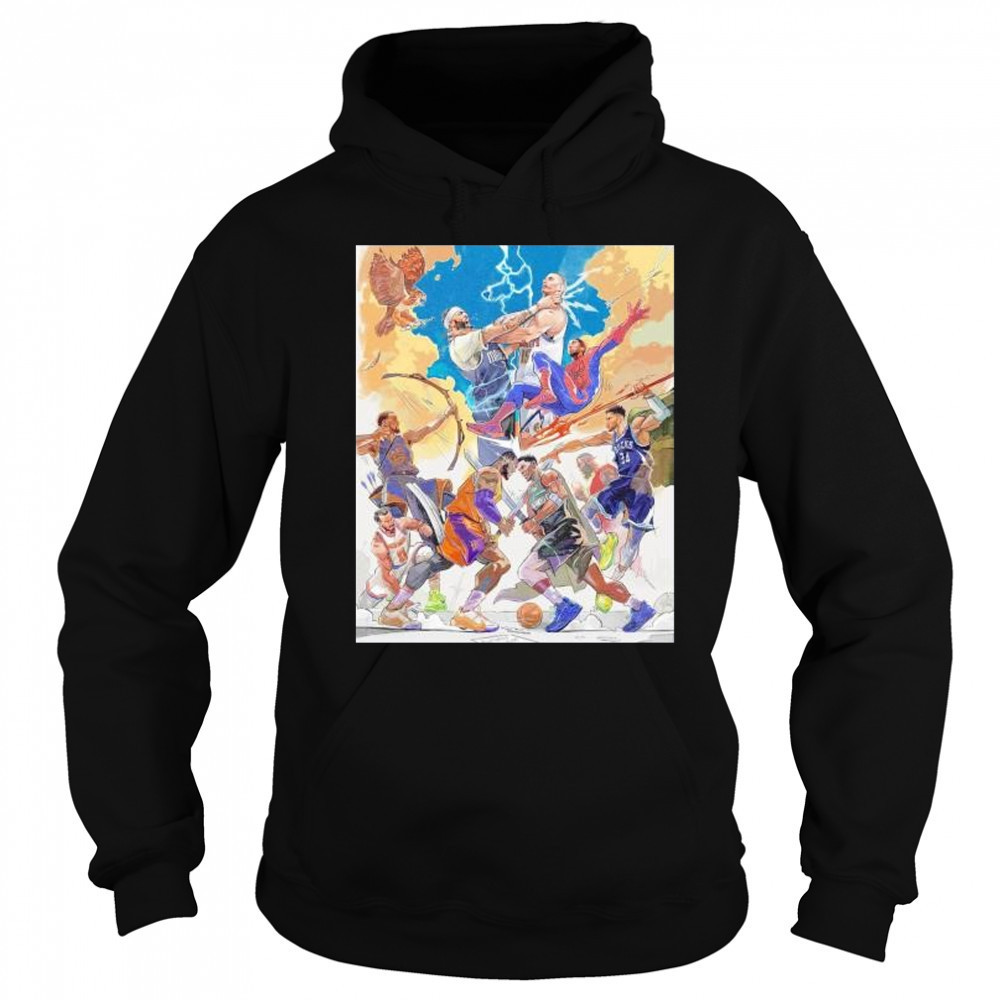 Battle of Gods NBA Playoffs 2025 Mavs vs Nuggets Lakers vs Timberwolves shirt Hoodie