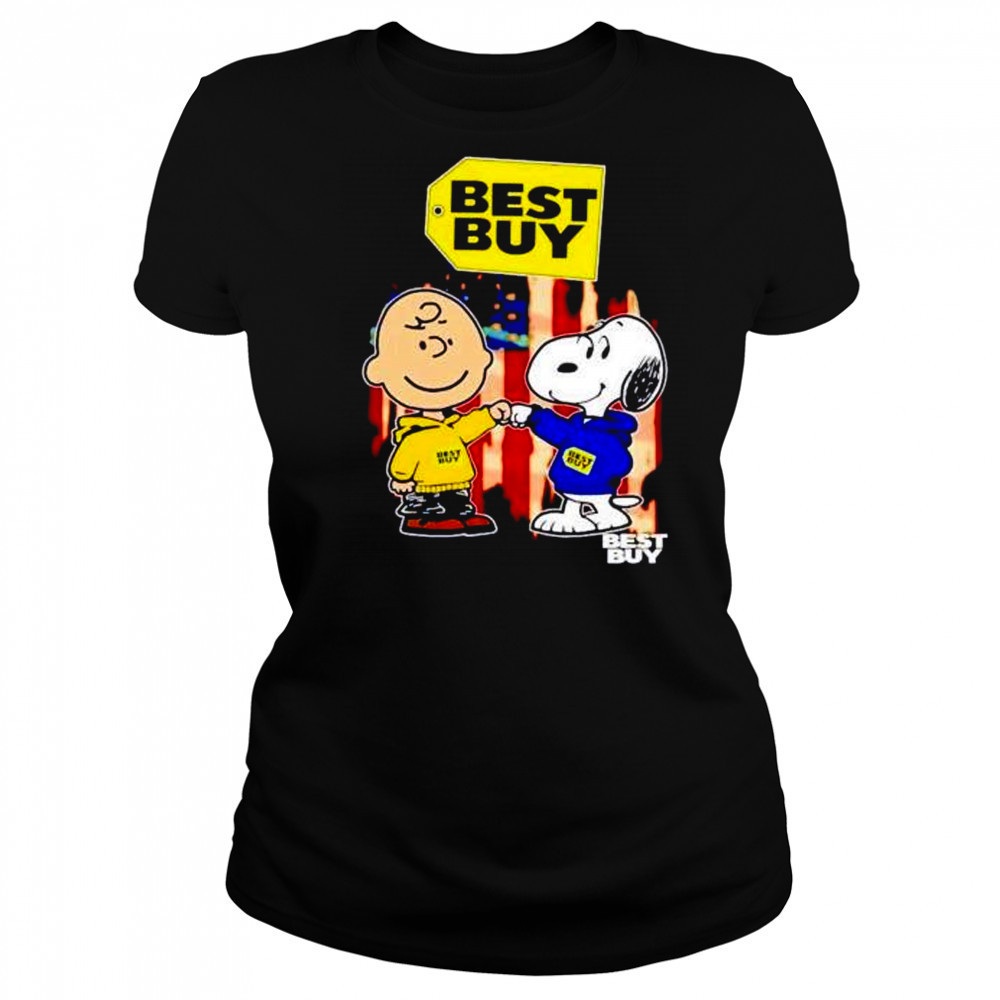 Best Buy Charlie Brown and Snoopy shirt Women's T-shirt
