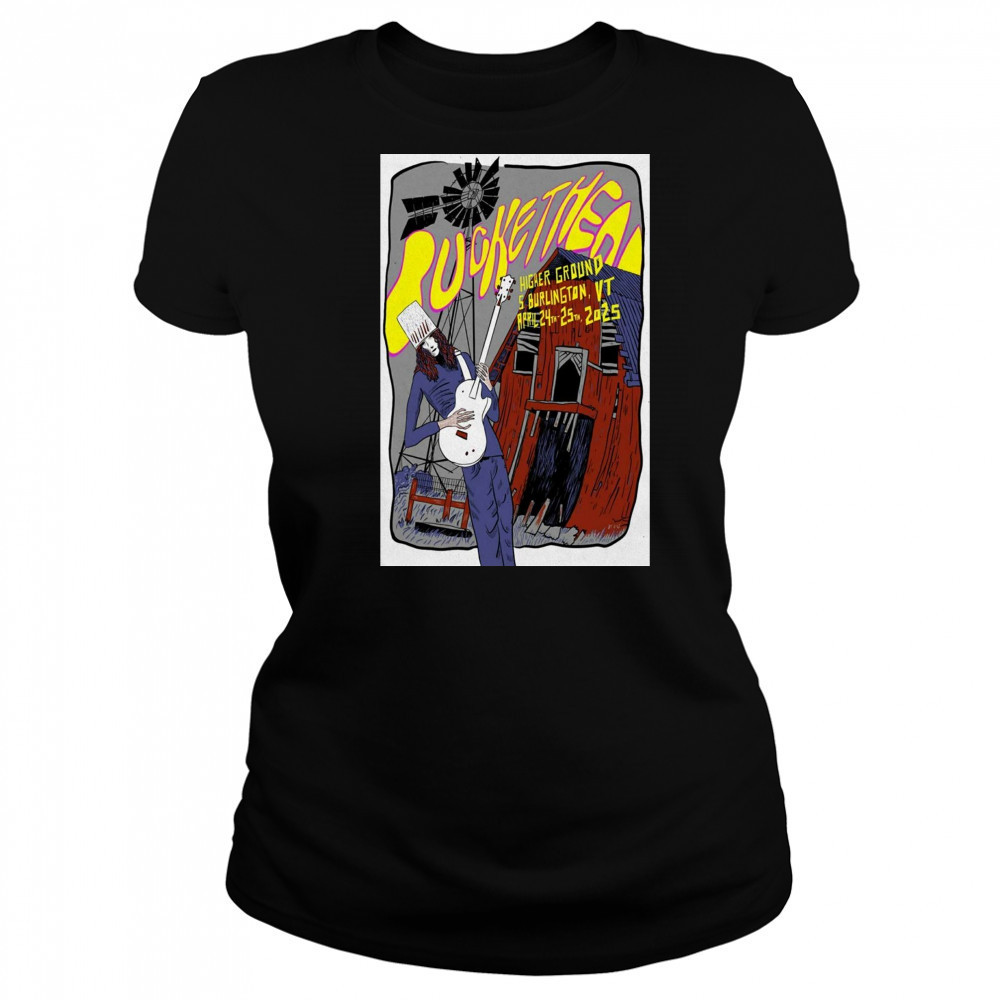 Buckethead Higher Ground Music Hall South Burlington VT April 24-25 2025 t-shirt Women's T-shirt