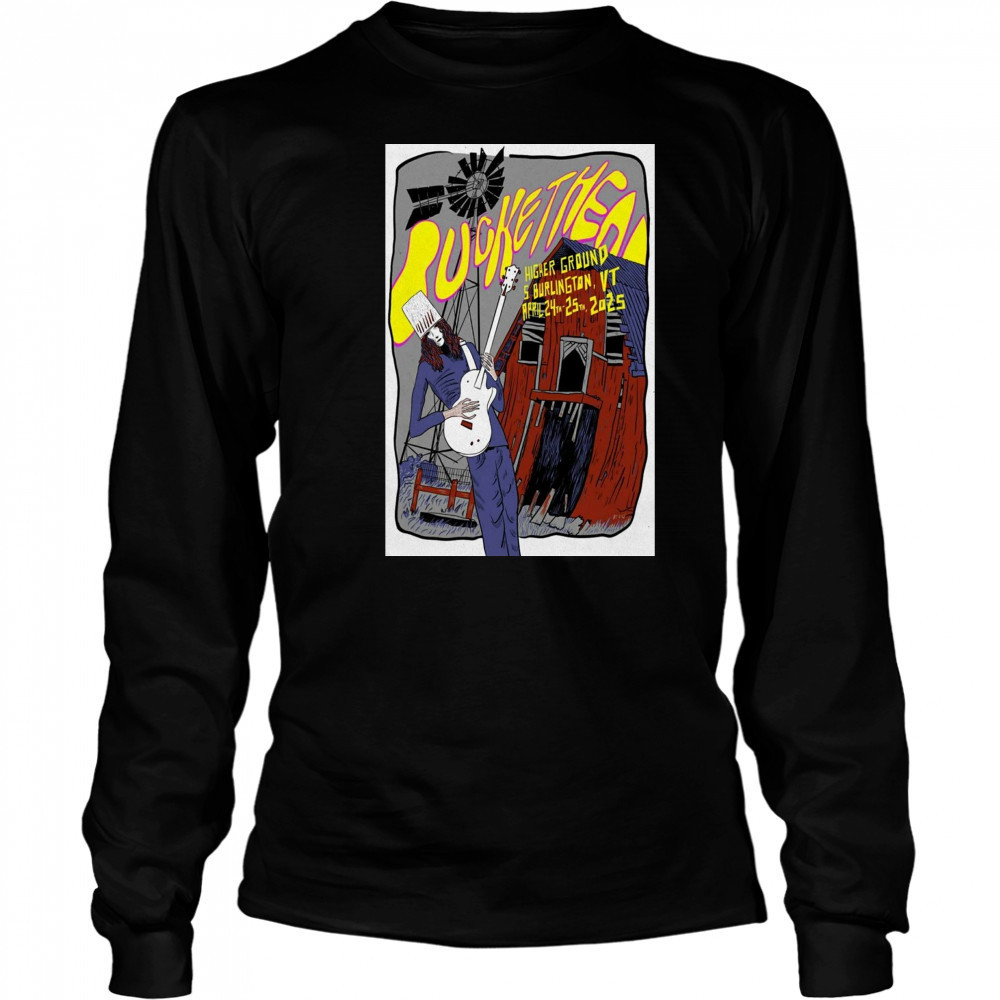 Buckethead Higher Ground Music Hall South Burlington VT April 24-25 2025 t-shirt Long Sleeved