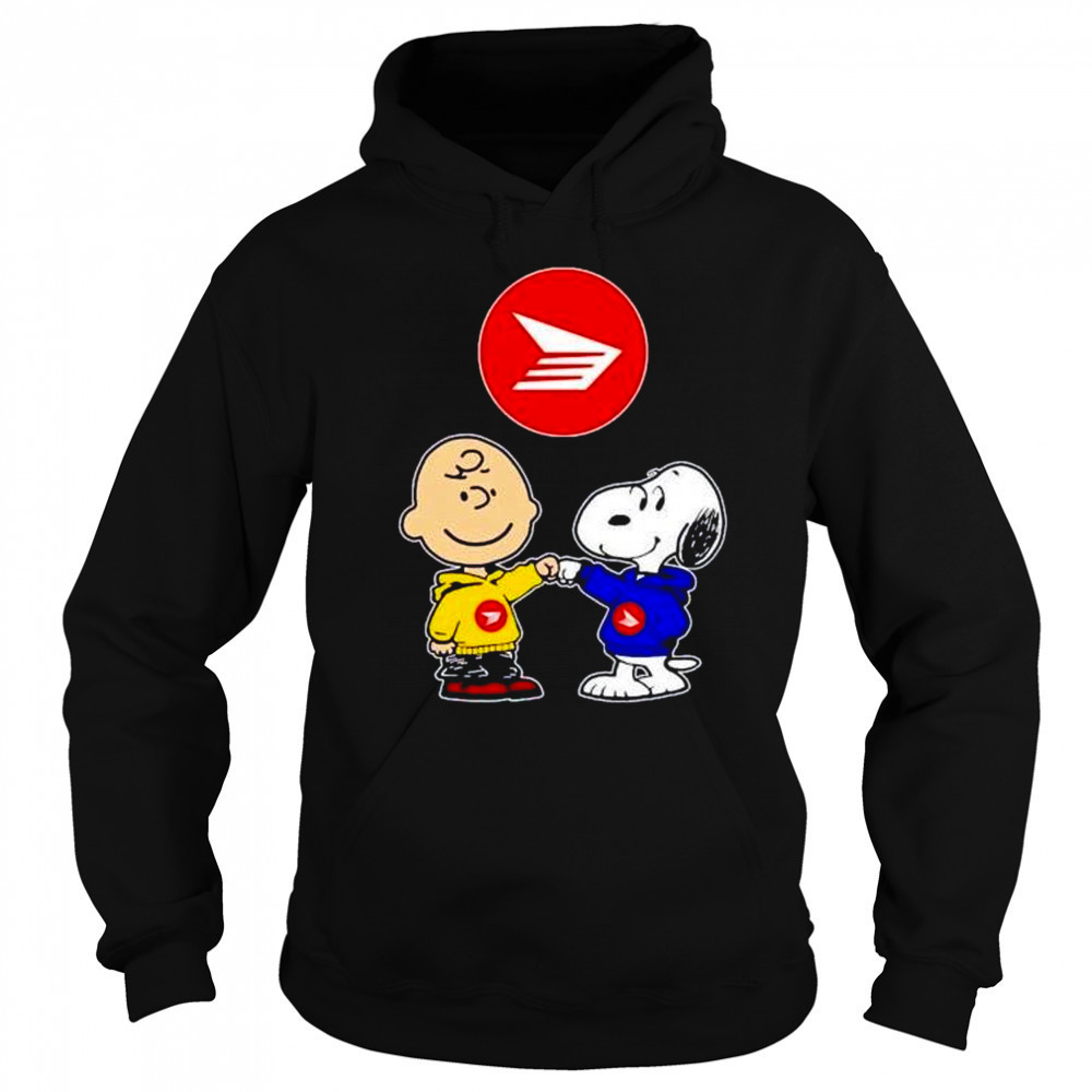 Canada Post Charlie Brown and Snoopy shirt Hoodie