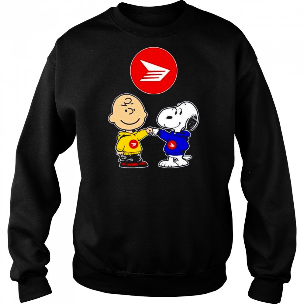 Canada Post Charlie Brown and Snoopy shirt Sweatshirt
