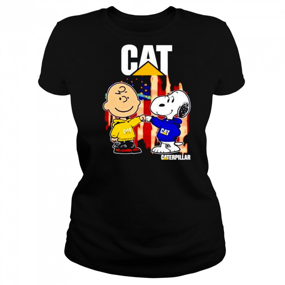 Caterpillar Charlie Brown and Snoopy shirt Women's T-shirt