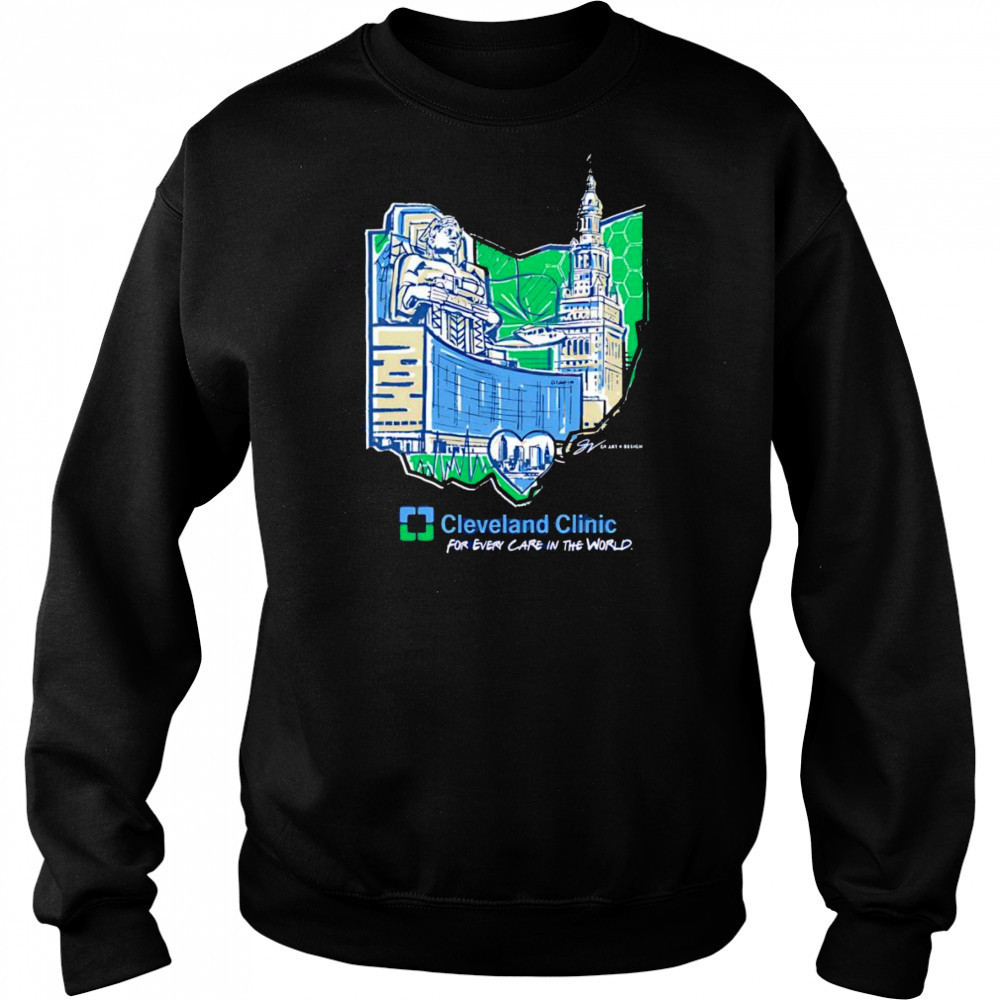 Cleveland Clinic for every care in the world shirt Sweatshirt